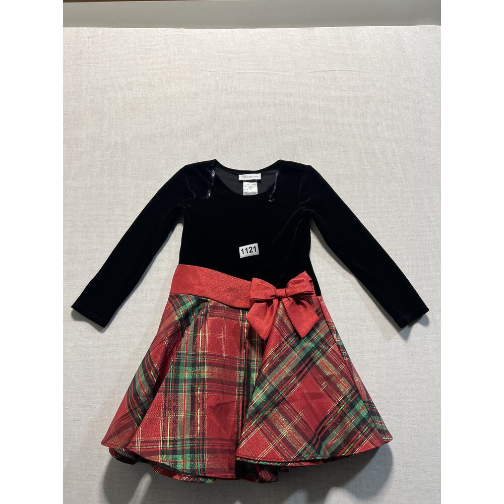 Bonnie Jean Dress Girls Sz L Black Pre-owned Excellent